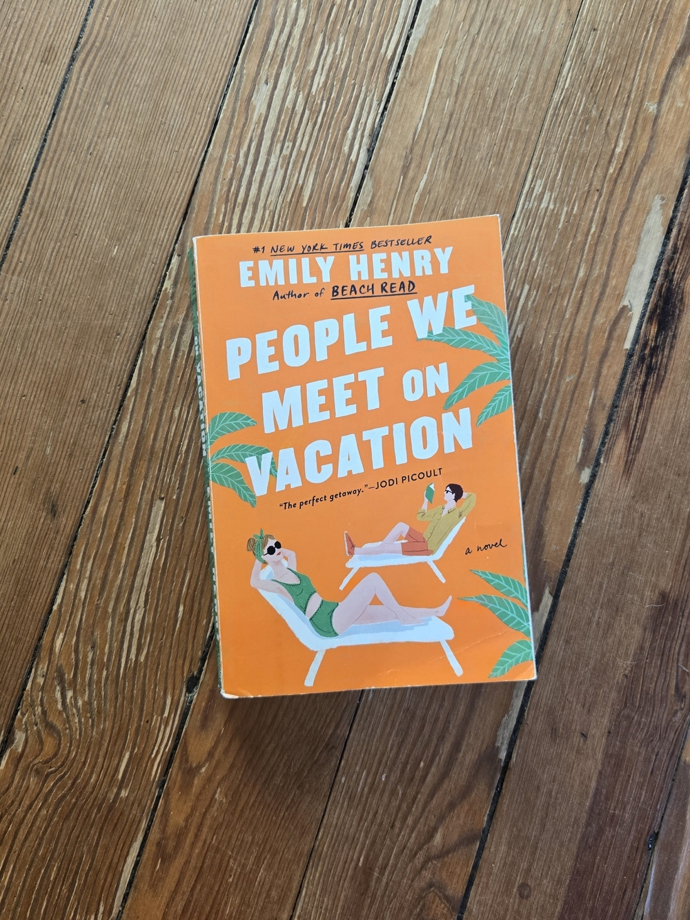 People We Meet On Vacation - Orange Paperback